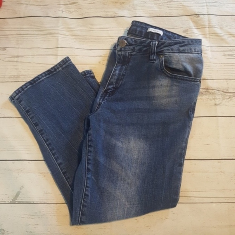 Kenneth Cole Reaction Capris Skinny Capris 12 med wash